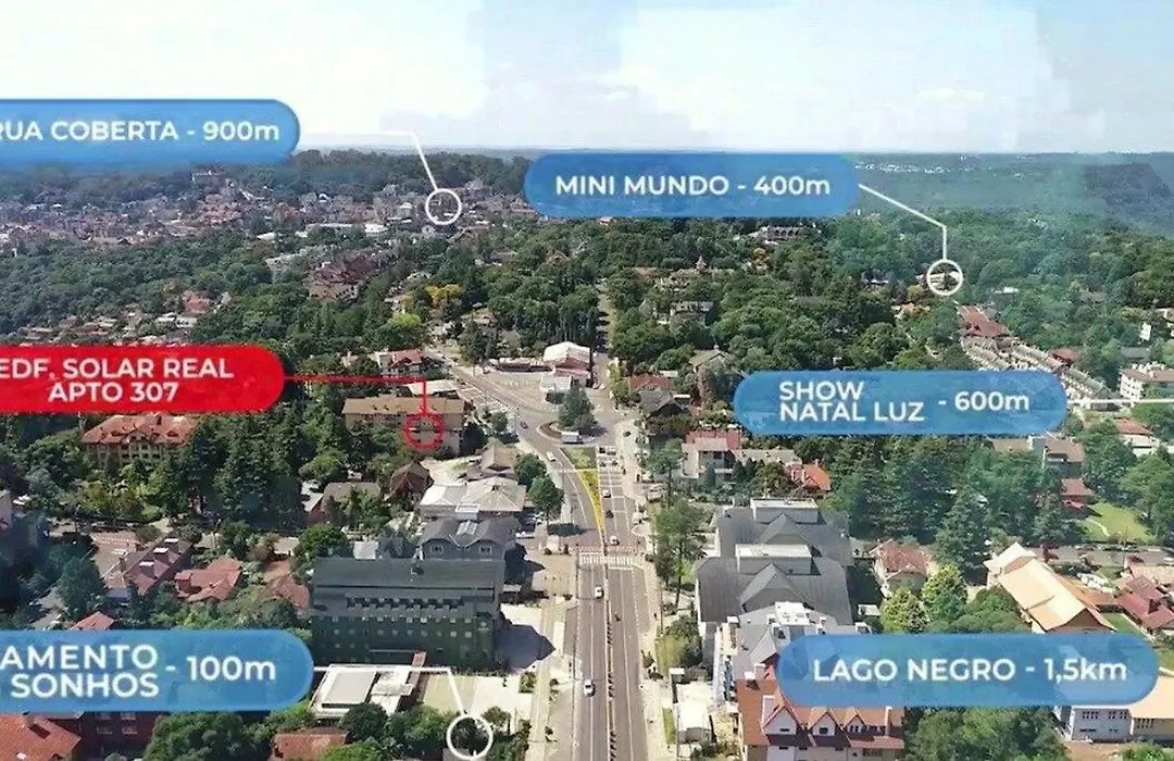 GRAMADO SOLAR REAL - 2 APTS de 2 quartos no mesmo prédio, cada um comporta até 7 pessoas - IDEAL PARA GRUPOS - central - IDEAL PARA ANDAR A PÉ, nesta plataforma desde janeiro de 2016, oferecemos CREDIBILIDADE - seu PET é bem-vindo - GARAGEM COBERTA-1