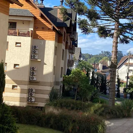 Apt Novo Moderno e Completo! 250 mt rua coberta no centro de Gramado!-3