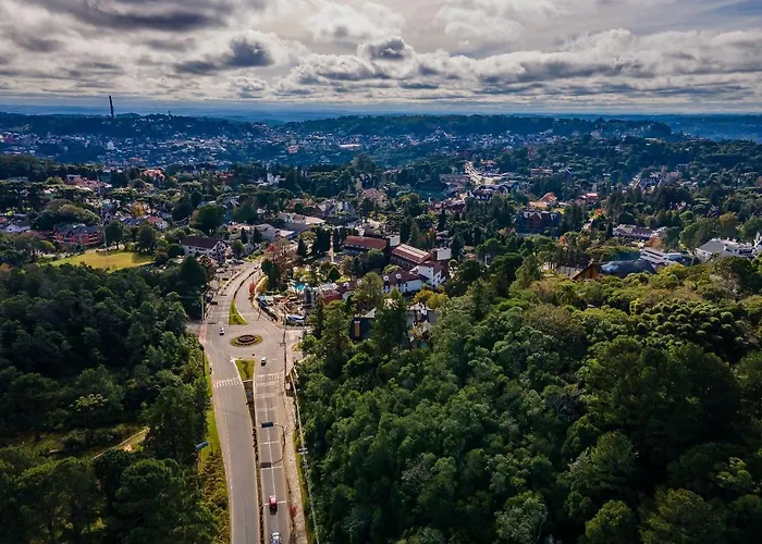 Alpes Da Montanha 203 - Ap Novo Junto Ao Centro De Gramado + Garagem Apartamento