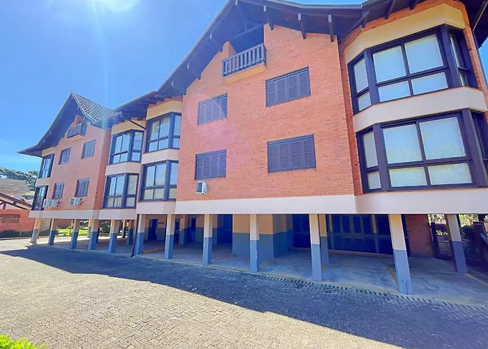 Aconchegante Apto 3 Dorm. Com Piscina Aquecida Gramado