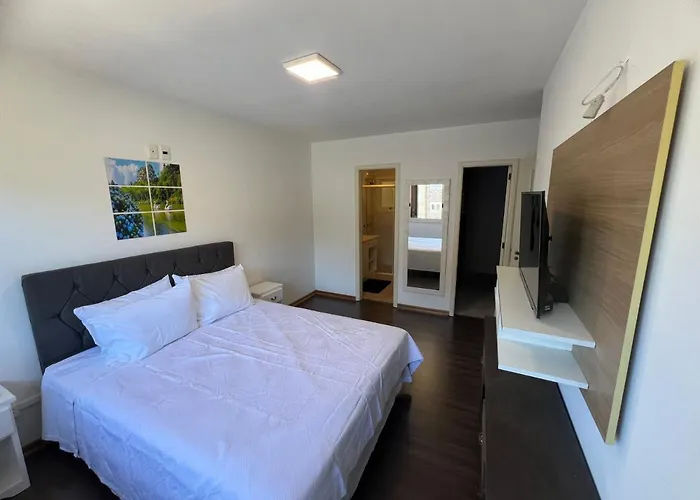 Amplo Apartamento A 200M Da Rua Coberta Apartamento Gramado