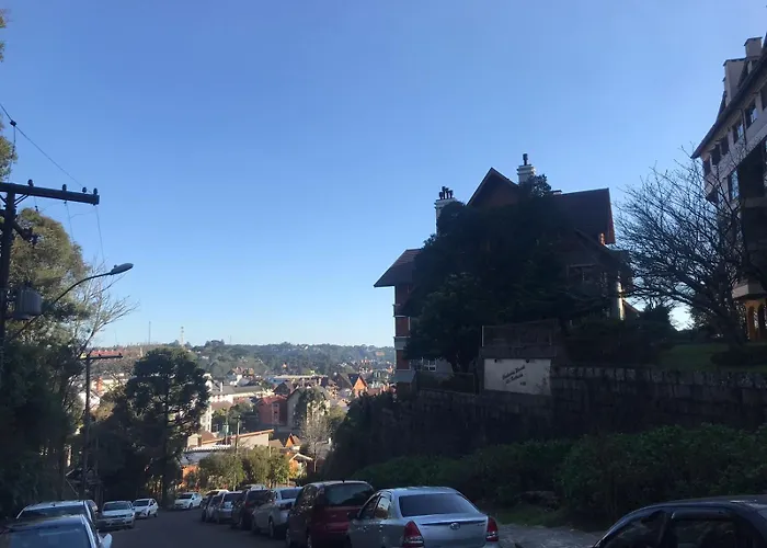 Flat Bella Gramado Centro - Localizado No Centro Apartamento