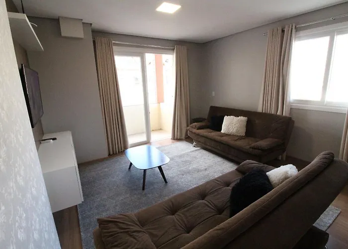 500 Metros, Rua Coberta Centro - Residencial Scheifler Apartamento Gramado