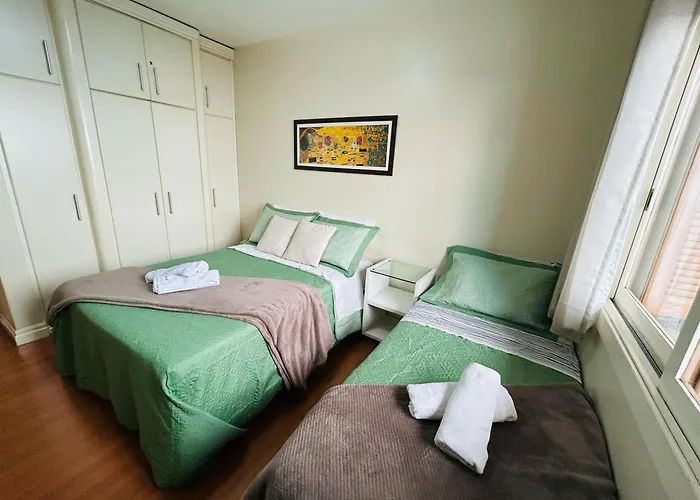 Apartamento em Gramado 350m da Rua Coberta!