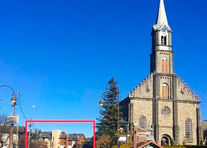 Apartamento no Centro de Gramado - Solar da Encosta