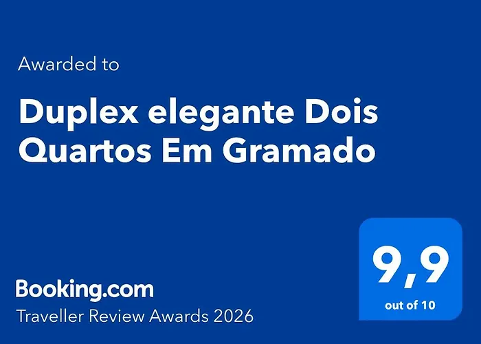 Duplex elegante Dois Quartos Em Gramado